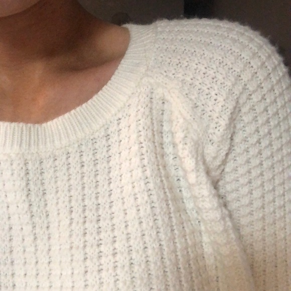 COPY - Topshop Cunky Knit Cropped Sweater - Picture 3 of 3